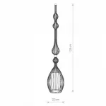 Плафон Nowodvorski Cameleon Abi L WH 8581 цвет плафонов белый от ImperiumLoft