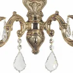 Бра Dio D’Arte Mannelli Mannelli E 2.1.2.600 GH Цвет арматуры золото Цвет плафонов прозрачный