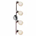 Спот Lussole Parma LSX-5009-04 Цвет арматуры хром от ImperiumLoft