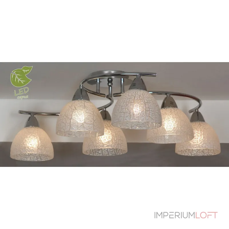 Потолочная люстра Lussole Zungoli GRLSF-1603-06 Потолочная люстра Lussole Zungoli GRLSF-1603-06