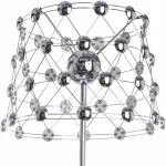 Торшер Divinare Cristallino 1609/02 PN-48 Цвет арматуры хром Цвет плафонов хром