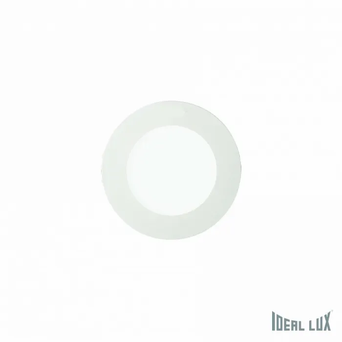 Встраиваемый светильник Ideal Lux Groove GROOVE 10W ROUND 3000K Цвет арматуры белый от ImperiumLoft