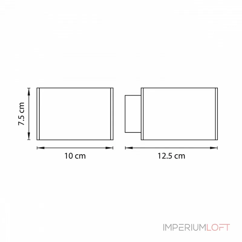 Бра Lightstar Pezzo 801610 Цвет арматуры хром
