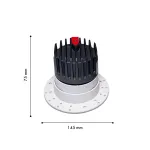 Встраиваемый светильник Favourite Mortise 4425-1C
