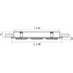 Встраиваемый светильник Lightstar Singo 011603 Цвет арматуры серебро от ImperiumLoft