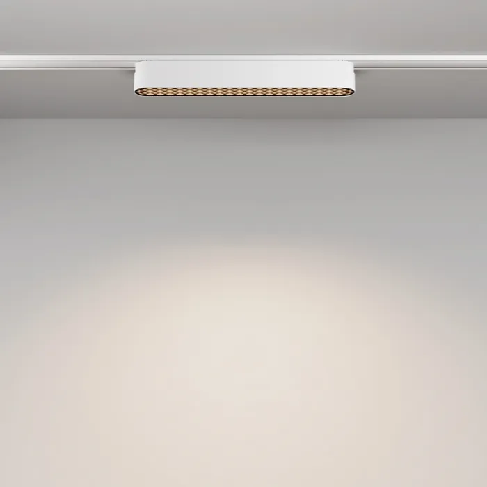 Трековый светильник Maytoni Basis Grid TR084-1-12W4K-W от ImperiumLoft