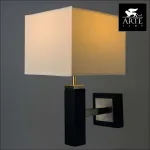 Бра Arte Lamp Waverley A8880AP-1BK Цвет арматуры хром Цвет плафонов белый