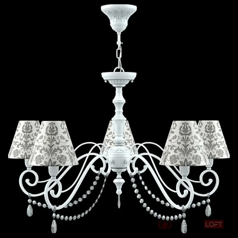 Подвесная люстра Lamp4You Classic 22 E3-05-WM-LMP-O-1-CRL-E3-05-TR-UP Цвет плафонов серый от ImperiumLoft