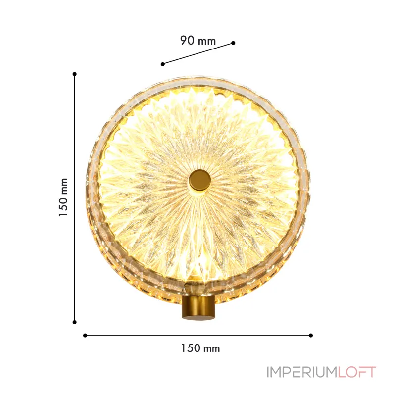 Настенный светильник Favourite Slik 4488-1W от ImperiumLoft