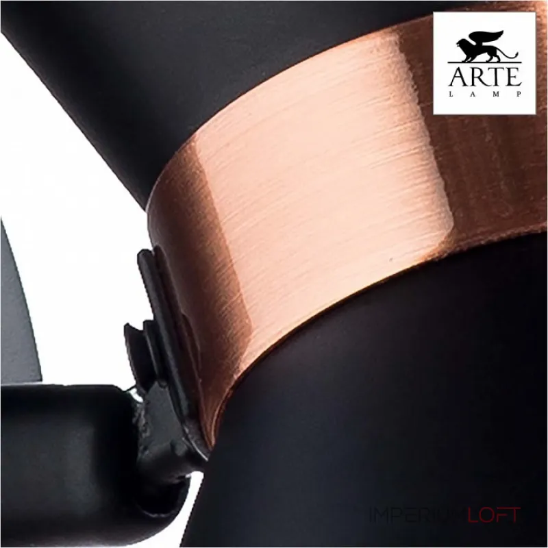 Спот Arte Lamp Baltimore A1406AP-1BK Цвет арматуры золото Цвет плафонов черный от ImperiumLoft Спот Arte Lamp Baltimore A1406AP-1BK Цвет арматуры золото Цвет плафонов черный от ImperiumLoft