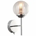 Бра Arte Lamp Arancia A9276AP-1CC Цвет арматуры хром Цвет плафонов прозрачный