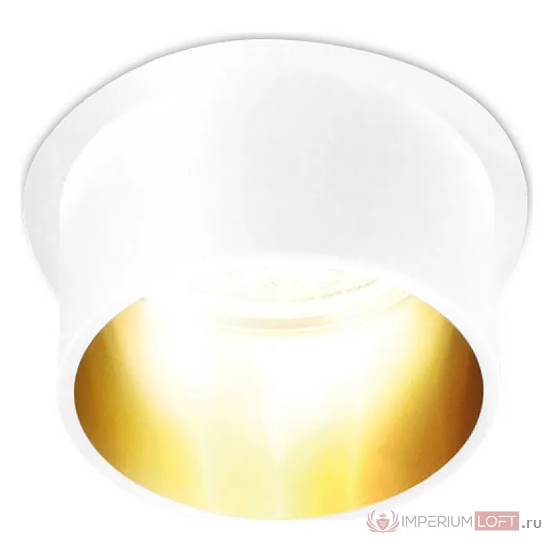Встраиваемый светильник Ambrella Techno 24 TN201 Цвет плафонов золото Цвет арматуры белый от ImperiumLoft