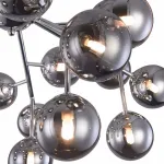 Потолочная люстра Maytoni Dallas MOD545PL-20CH Цвет арматуры хром Цвет плафонов серый от ImperiumLoft