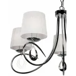 Подвесная люстра Omnilux Udine OML-60003-05 Цвет арматуры хром от ImperiumLoft