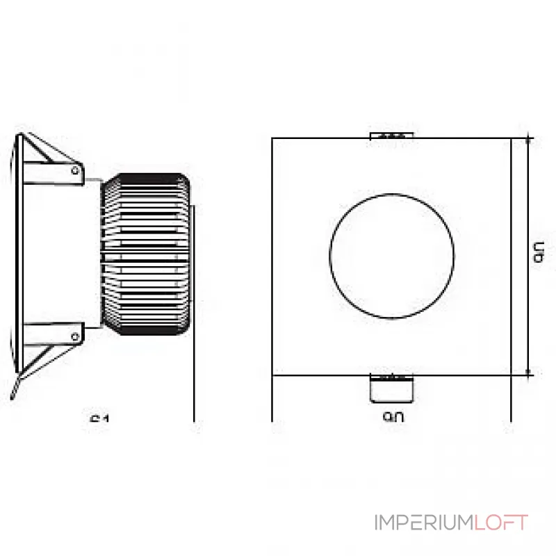 Встраиваемый светильник Horoz Electric Jessica HRZ00000235 от ImperiumLoft Встраиваемый светильник Horoz Electric Jessica HRZ00000235 от ImperiumLoft