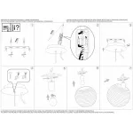 Подвесной светильник Ideal Lux Mapa Riga MAPA RIGA SP1 D40