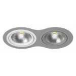 Встраиваемый светильник Lightstar Intero 111 i9290609 Цвет арматуры серый от ImperiumLoft