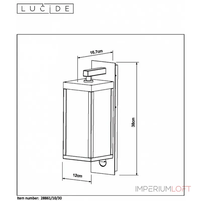Светильник на штанге Lucide Clairette 28861/10/30 Светильник на штанге Lucide Clairette 28861/10/30