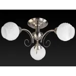 Люстра на штанге TopLight Dana TL3560X-03SN Цвет арматуры никель Цвет плафонов белый от ImperiumLoft