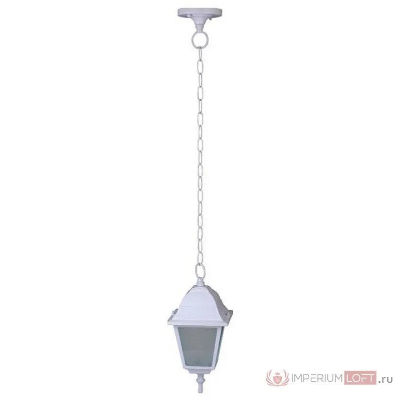 Подвесной светильник Arte Lamp Bremen A1015SO-1WH Цвет арматуры белый Цвет плафонов прозрачный от ImperiumLoft