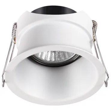 Встраиваемый светильник Novotech Butt 370446 Цвет арматуры белый Цвет плафонов белый