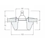 Встраиваемый светильник Donolux DL207 DL207G