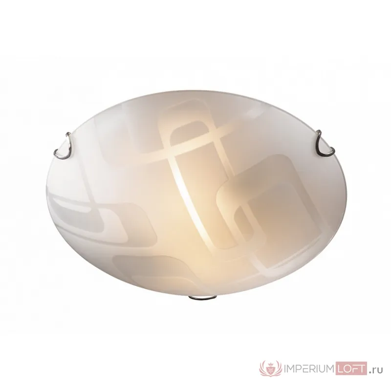 Накладной светильник Sonex Halo 257 Цвет арматуры хром Цвет плафонов белый от ImperiumLoft