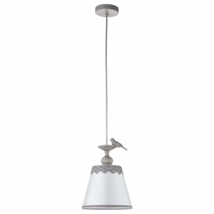 Подвесной светильник Maytoni Bouquet ARM023-PL-01-S Цвет арматуры серый Цвет плафонов белый от ImperiumLoft