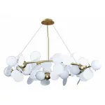 Подвесная люстра Loft it Matisse 10008/1050 white Цвет арматуры золото Цвет плафонов белый от ImperiumLoft