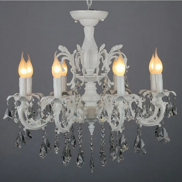 Подвесная люстра Omnilux Catanzaro OML-30807-08 Цвет арматуры белый от ImperiumLoft
