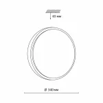 Накладной светильник Sonex Losta 7607/CL от ImperiumLoft