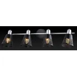 Спот TopLight Susan TL3760Y-04BC Цвет арматуры хром Цвет плафонов черный от ImperiumLoft
