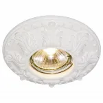 Встраиваемый светильник Arte Lamp Cratere A5071PL-1WH Цвет арматуры белый Цвет плафонов прозрачный
