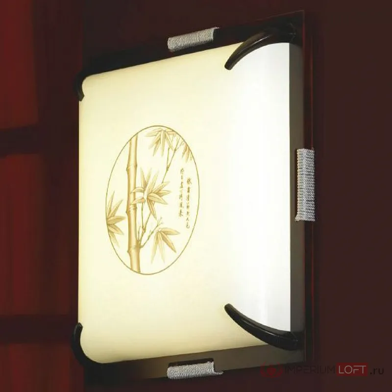 Накладной светильник Lussole Milis LSF-8012-03 Цвет арматуры коричневый Цвет плафонов разноцветный от ImperiumLoft