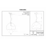Подвесной светильник Maytoni Polly MOD541PL-01W Цвет арматуры белый Цвет плафонов белый от ImperiumLoft