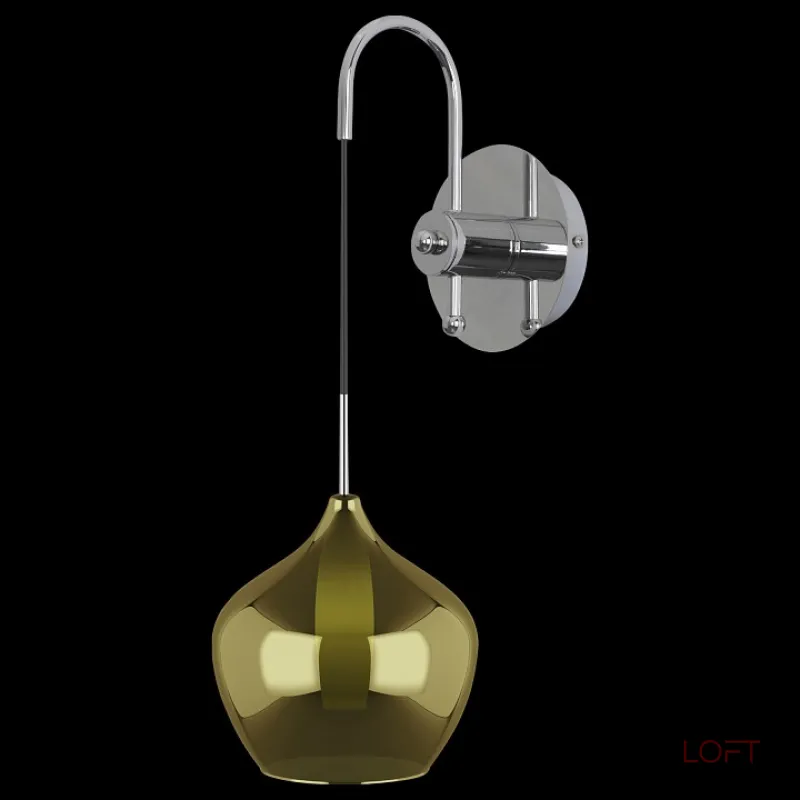 Бра Lightstar Pentola 803548 Цвет арматуры хром Цвет плафонов зеленый от ImperiumLoft Бра Lightstar Pentola 803548 Цвет арматуры хром Цвет плафонов зеленый от ImperiumLoft