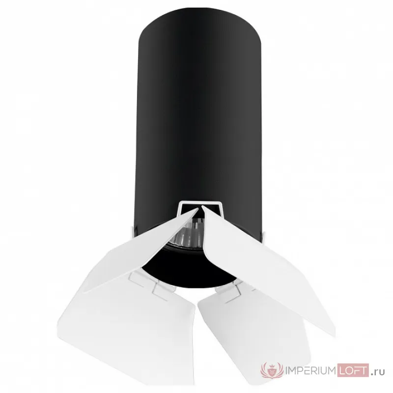 Подвесной светильник Lightstar Rullo 7 RP487436 Цвет плафонов черно-белый от ImperiumLoft