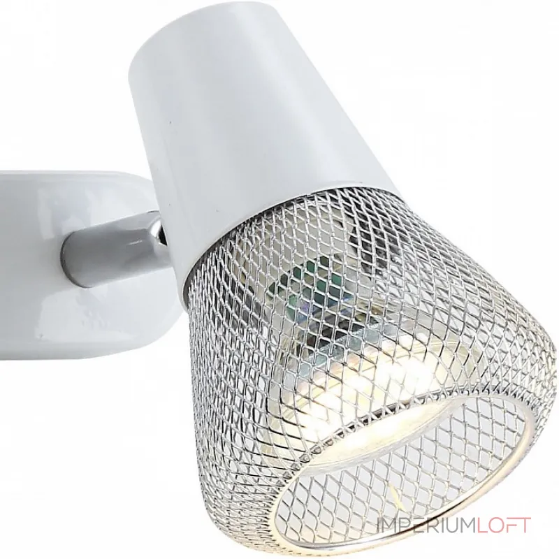 Спот Arte Lamp 9268 A9268AP-2WH Цвет арматуры хром Цвет плафонов хром
