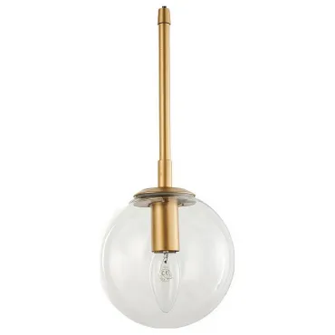 Подвесной светильник Favourite Marmore 2671-1P цвет арматуры золото цвет плафонов прозрачный