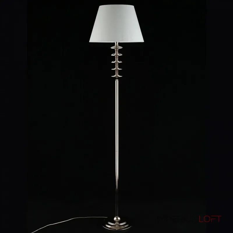 Торшер Aployt Perla APL.731.05.01 Цвет арматуры хром Цвет плафонов голубой