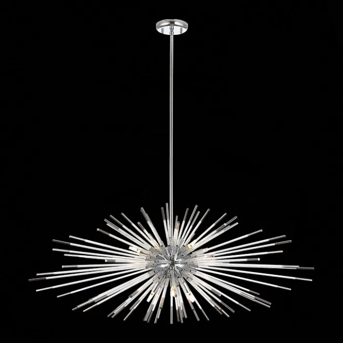 Светильник на штанге ST-Luce Callio SL1097.103.09 Цвет арматуры хром Цвет плафонов прозрачный от ImperiumLoft