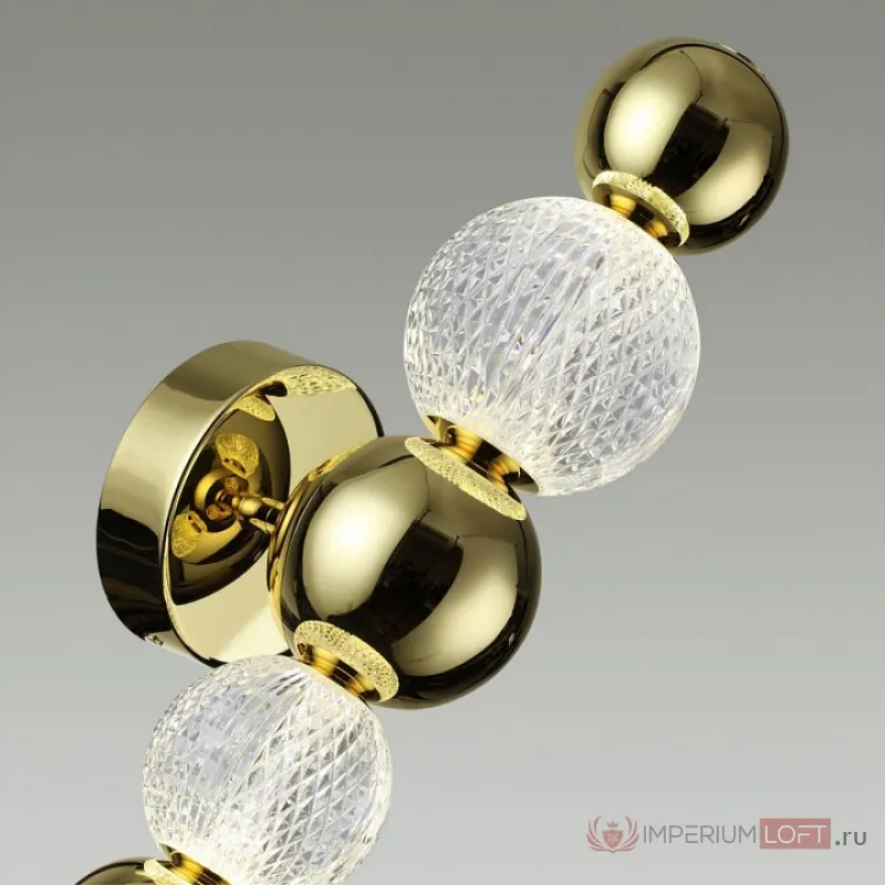 Бра Odeon Light Crystal 1 5008/7WL от ImperiumLoft