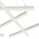 Подвесной светильник Maytoni Line MOD016PL-L75W Цвет арматуры белый Цвет плафонов белый от ImperiumLoft