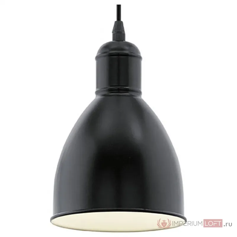 Подвесной светильник Eglo Priddy 49464 Цвет арматуры черный Цвет плафонов черный от ImperiumLoft
