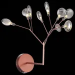 Бра ST-Luce Riccardo SL411.311.09 Цвет арматуры золото Цвет плафонов серый от ImperiumLoft