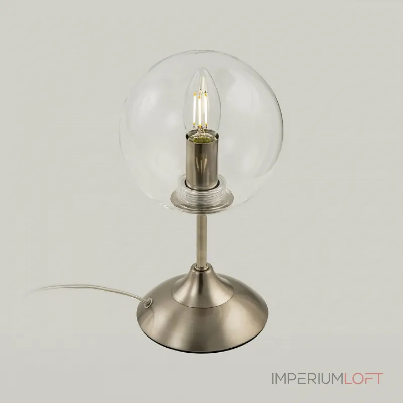 Настольная лампа декоративная Citilux Томми CL102811 Цвет арматуры хром Цвет плафонов прозрачный от ImperiumLoft Настольная лампа декоративная Citilux Томми CL102811 Цвет арматуры хром Цвет плафонов прозрачный от ImperiumLoft