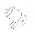 Светильник на штанге Arte Lamp Mistero A3303AL-1GY Цвет плафонов серый Цвет арматуры серый от ImperiumLoft