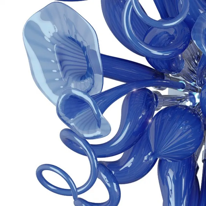 Накладной светильник Lightstar Artglass 890039 Цвет арматуры хром Цвет плафонов синий от ImperiumLoft