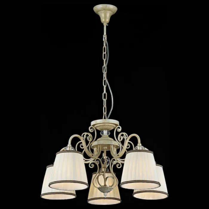 Подвесная люстра Maytoni Vintage ARM420-05-G Цвет арматуры кремовый Цвет плафонов белый от ImperiumLoft
