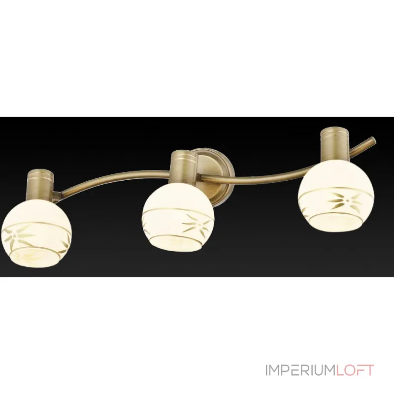 Спот TopLight Sharleen TL3790Y-03AB Цвет арматуры бронза Цвет плафонов бронза